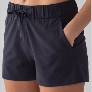 Lululemon On The Fly Shorts Navy